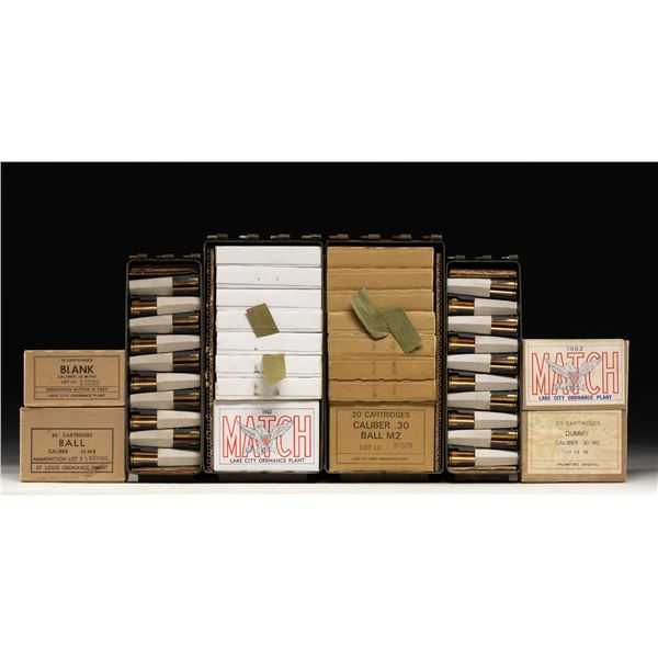 U.S. 30-06 MATCH AND MILITARY RIFLE AMMUNITION.
