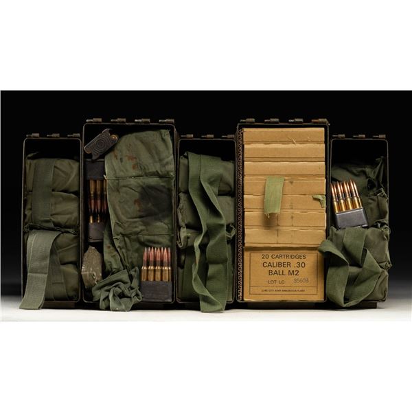 US MILITARY COLD WAR ERA 30-06 M2 BALL AMMO PLUS