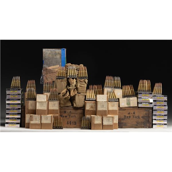 VERY LARGE GROUPING OF 303 BRITISH MILITARY