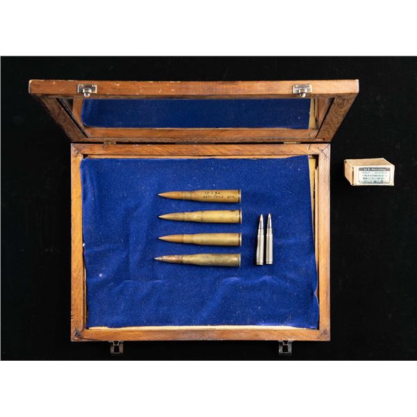 LOT OF DESIRABLE GERMAN MILITARY AMMO.