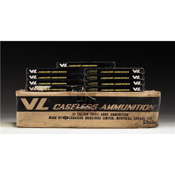 5,900 ROUNDS OF DAISY 22 CASELESS AMMO.