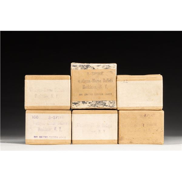 SIX BOXES OF VINTAGE COLLECTIBLE WOTKYNS-MORSE