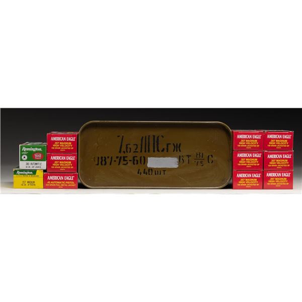 MIXED AMMO LOT.