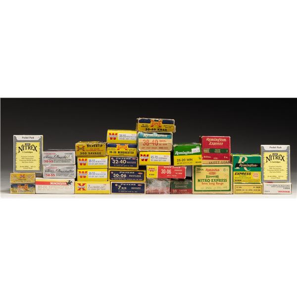 LOT OF COLLECTIBLE AMMO.