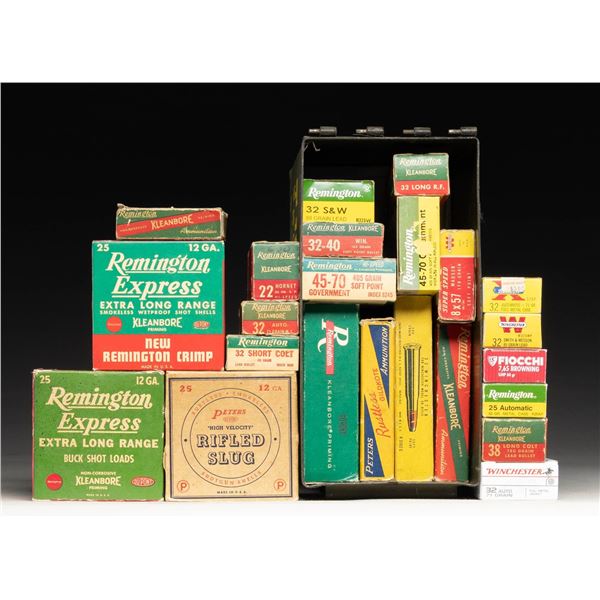 MIXED AMMO LOT.