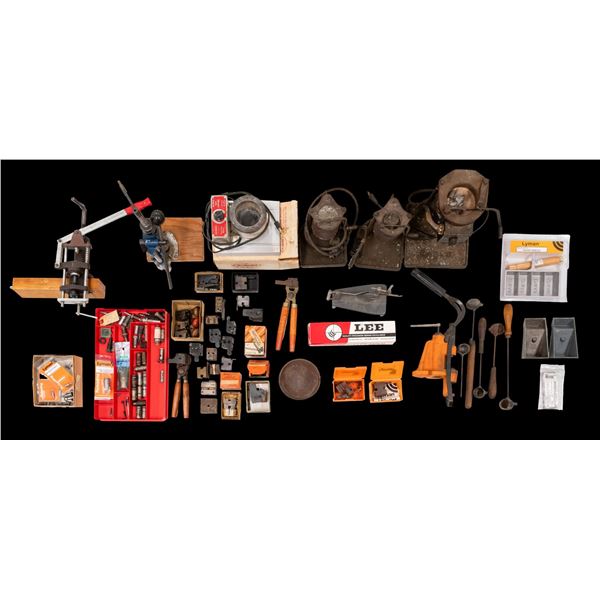 DESIRABLE GROUPING OF BULLET CASTING EQUIPMENT.