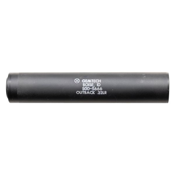 GEMTECH OUTBACK .22 LR SILENCER.