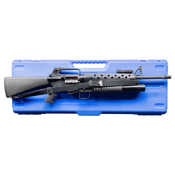 ROCK RIVER ARMS LAR15 RIFLE WITH 37MM LAUNCHER.