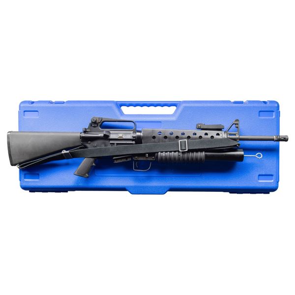 ROCK RIVER ARMS LAR15 RIFLE WITH 37MM LAUNCHER.
