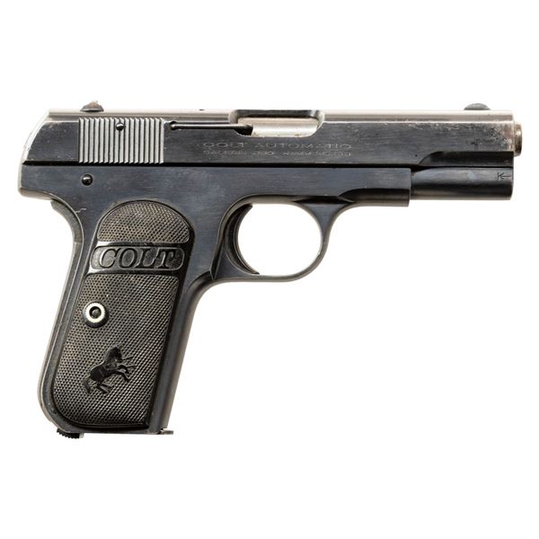 COLT 1908 POCKET HAMMERLESS SEMI AUTO PISTOL.