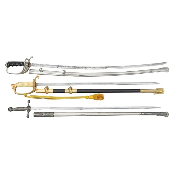 3 U.S. SWORDS.