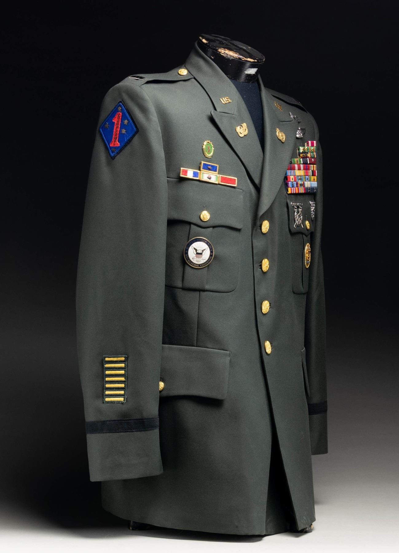 Command Uniform CALIFORNIA ARMY RESERVE UNIFORM OF COMMAND MASTER - Poulin Auctions