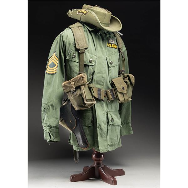 VIETNAM SPECIAL FORCES MASTER SERGEANT'S UNIFORM.