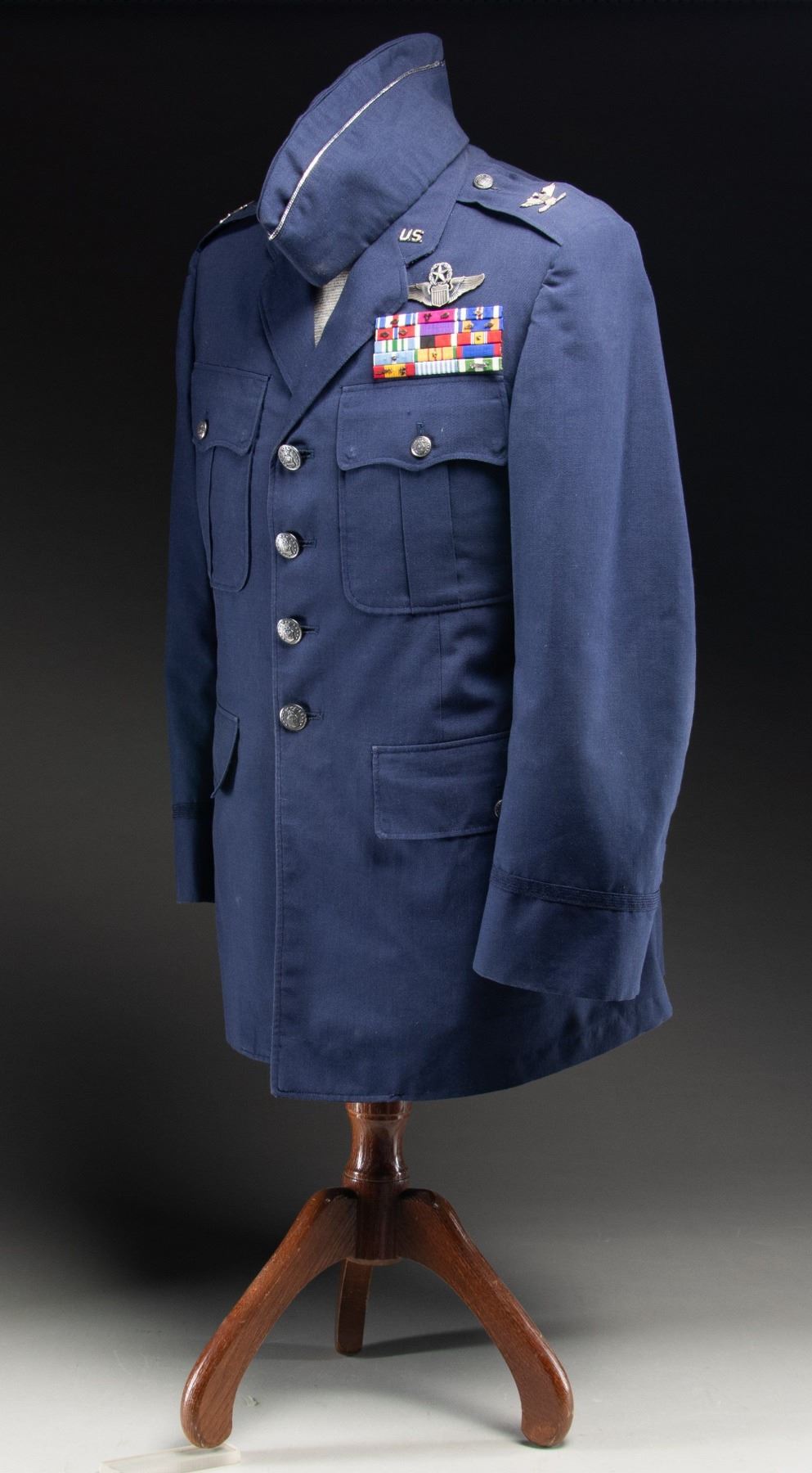 Command Uniform USAF COMMAND PILOT UNIFORM TUNIC OF COLONEL JAMES - Poulin Auctions