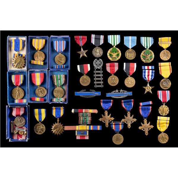 US MILITARY MEDAL GROUPING.