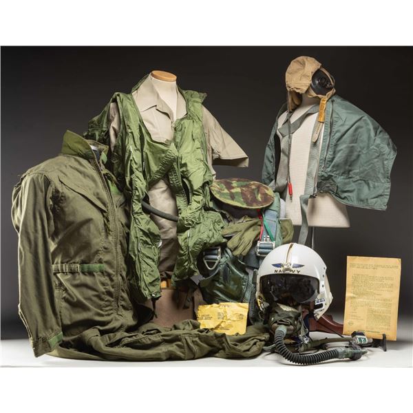 ASSORTED AVIATION MILITARIA LOT.