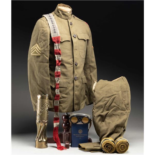 82ND DIVISION WWI UNIFORM & MORE.