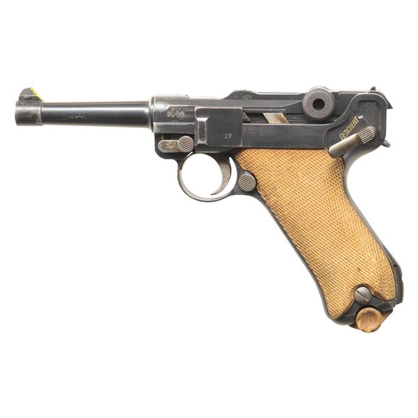 DWM "1918" DATE P.08 LUGER SEMI-AUTOMATIC PISTOL.