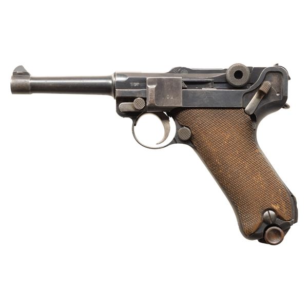 INTRIGUING WEIMAR ERA POLICE UNIT MARKED DWM P.08