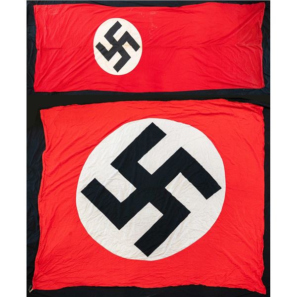 MASSIVE WWII GERMAN FLAG & BANNER.