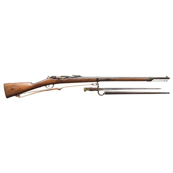 FRENCH GRAS MLE 1874 BOLT ACTION RIFLE.