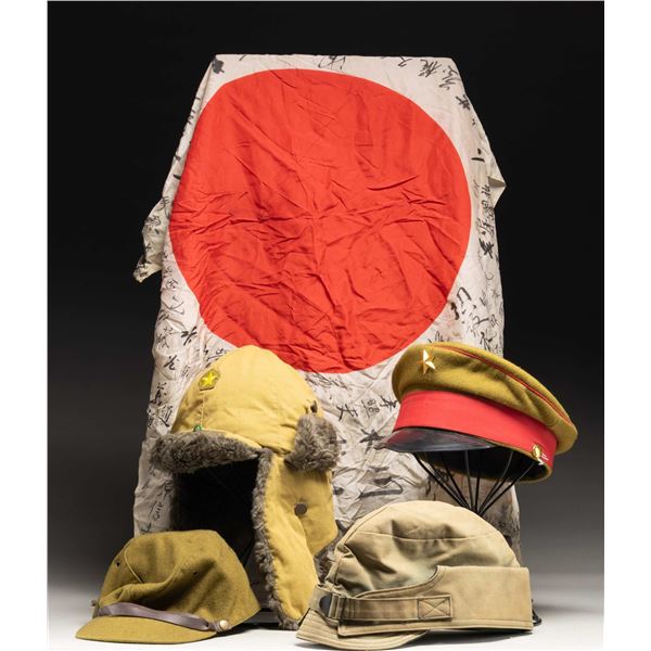 WWII JAPANESE MILITARIA GROUPING.