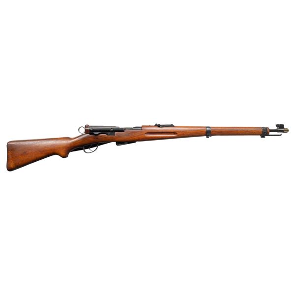 SWISS K11 STRAIGHT PULL BOLT ACTION CARBINE.