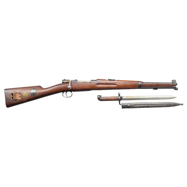 SWEDISH M94/14 MAUSER BOLT ACTION CARBINE.