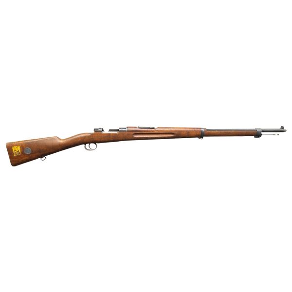 SWEDISH M96B MAUSER BOLT ACTION RIFLE.