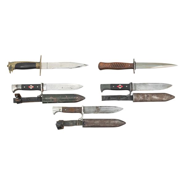 5 MILITARY & POLITICAL DAGGERS.