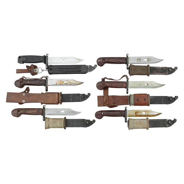 6 KALASHNIKOV BAYONETS.