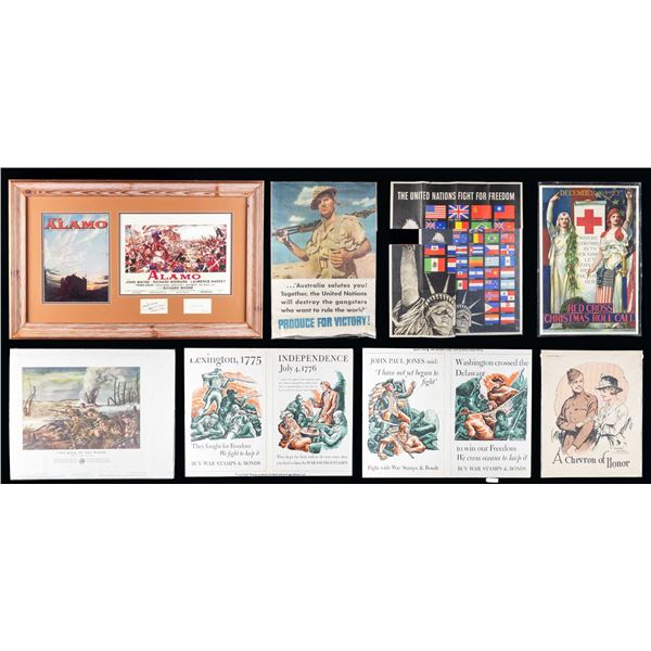 MILITARY POSTERS & PRINTS OF A VARIETY OF THEMES.
