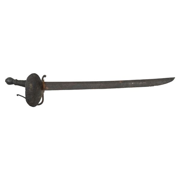 CUT DOWN SHORTENED EUROPEAN CUTLASS RELIC.