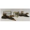 Image 1 : Two Driftwood Displays & Two Glass Displays