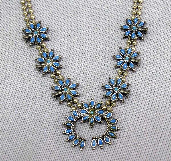 Child squash blossom necklace Clearance