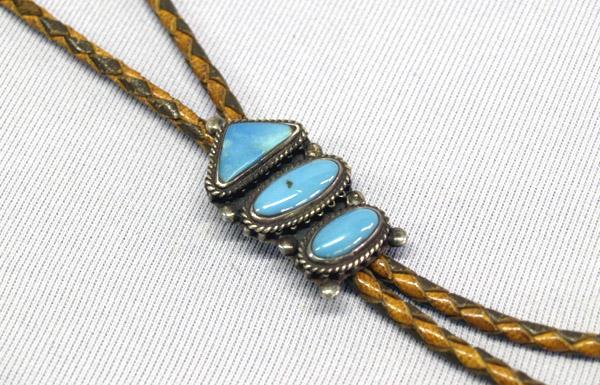 Lone Star Bolo Turquoise with Olive & Golden Yellow main image 0