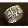 Image 1 : Navajo Silver Storyteller Ring Hallmark LB
