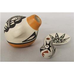 3 Acoma Miniature Pottery