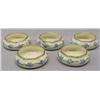 Image 1 : 5 Belleek Willets Salt Cellars