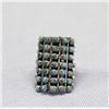 Image 1 : Zuni Petit Point Turquoise Ring Size 7 1/2
