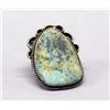Image 1 : Navajo Turquoise Silver Ring Size 9