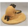 Image 2 : Vintage Hopi Pottery Figure by M. Ward