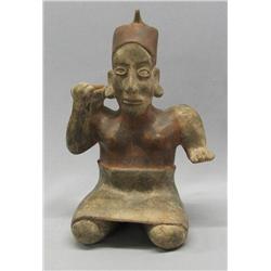 Pre-Columbian Style God Pottery