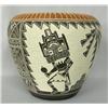 Image 2 : Acoma Carved Pottery Large Bowl by M & R Romero