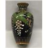 Image 1 : Small Black Cloisonne Vase