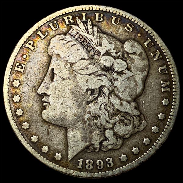 1893 Morgan Silver Dollar LIGHTLY CIRCULATED