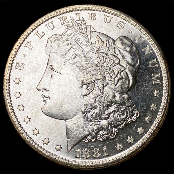 1881-S Silver Morgan Dollar CHOICE BU
