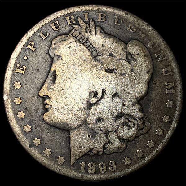 1893-CC Silver Morgan Dollar NICELY  CIRCULATED