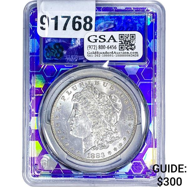 1883-O Morgan Silver Dollar PCGS MS63