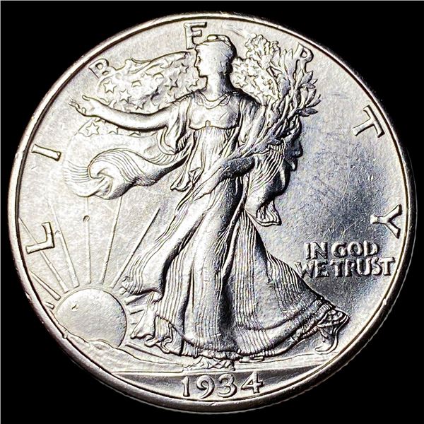1934-D Silver Walking Liberty Half Dollar  UNCIRCULATED
